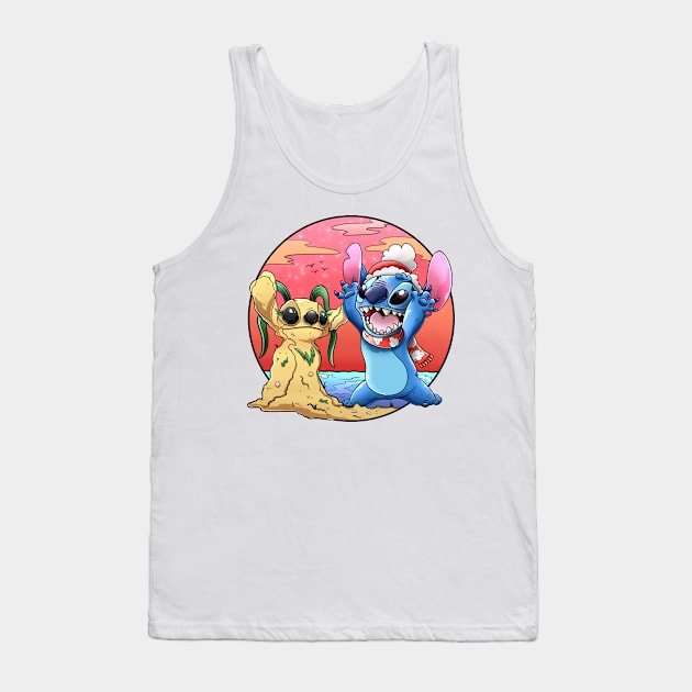 Aloha Holidays Tank Top by The Gumball Machine